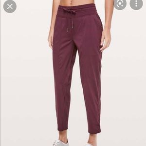 Lululemon dance studio crop pants - mulberry